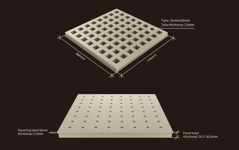 5.0MT Panel - Bottom Structure