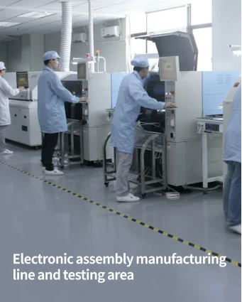 Electronic Assembly Manufacturing Line and Testing Area