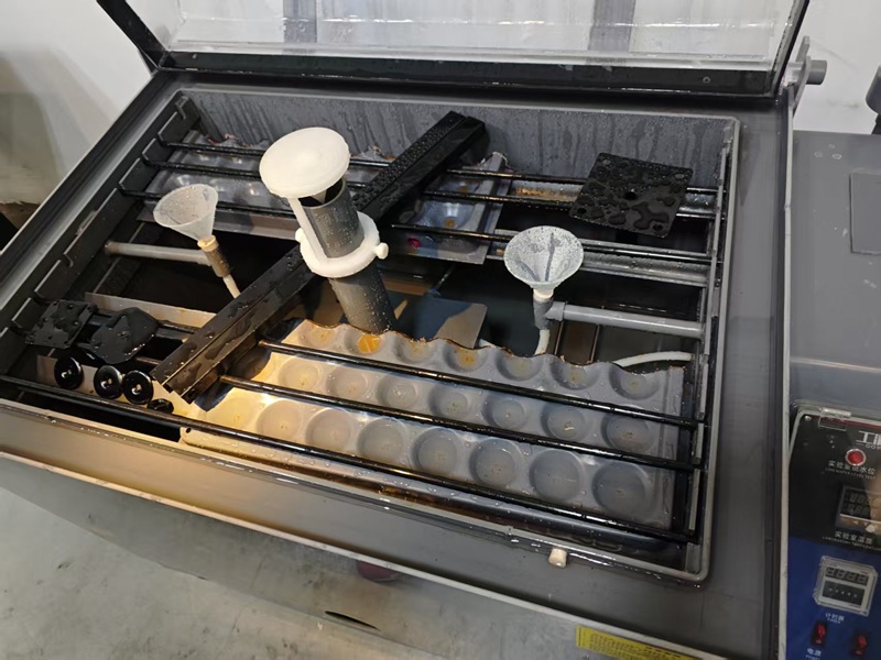 Mechanical diagram of the testing laboratory