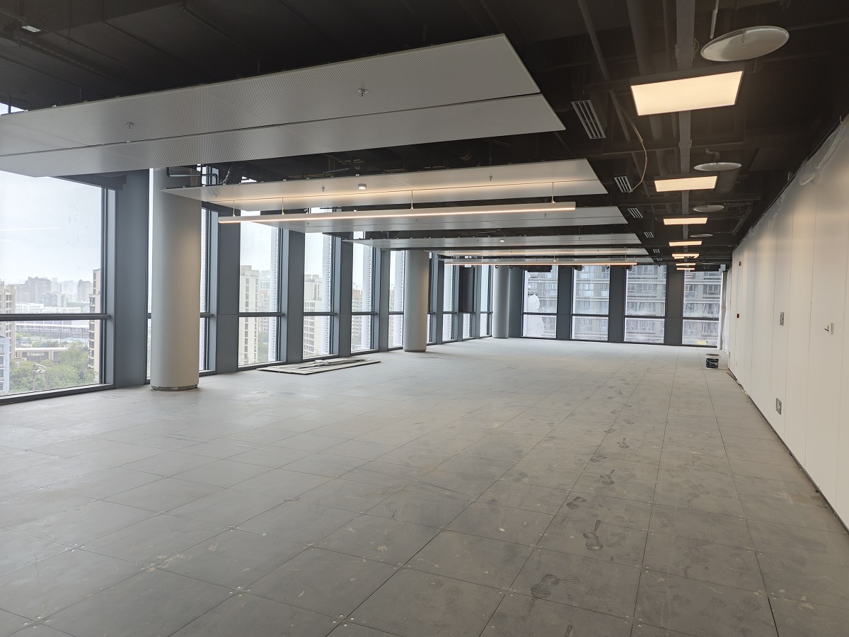 Shanghai Xuhui Pujiang Laboratory Project | 35,000㎡ HUIYA SC800 Raised Access Floor Installed in AI Office Space