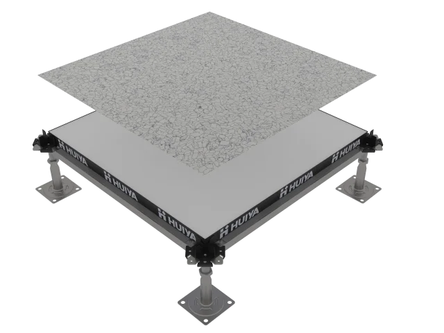 Huiya Raised Access FloorWith Conductive Pvc Veneer
