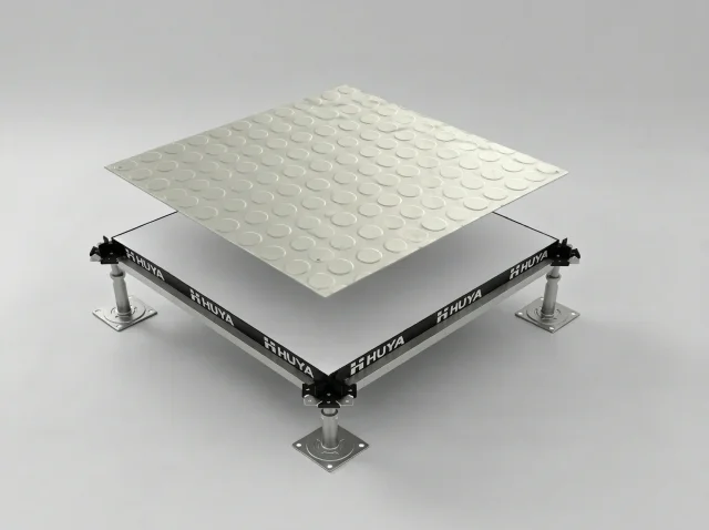 HUIYA Raised Access Floor Rubber Tile