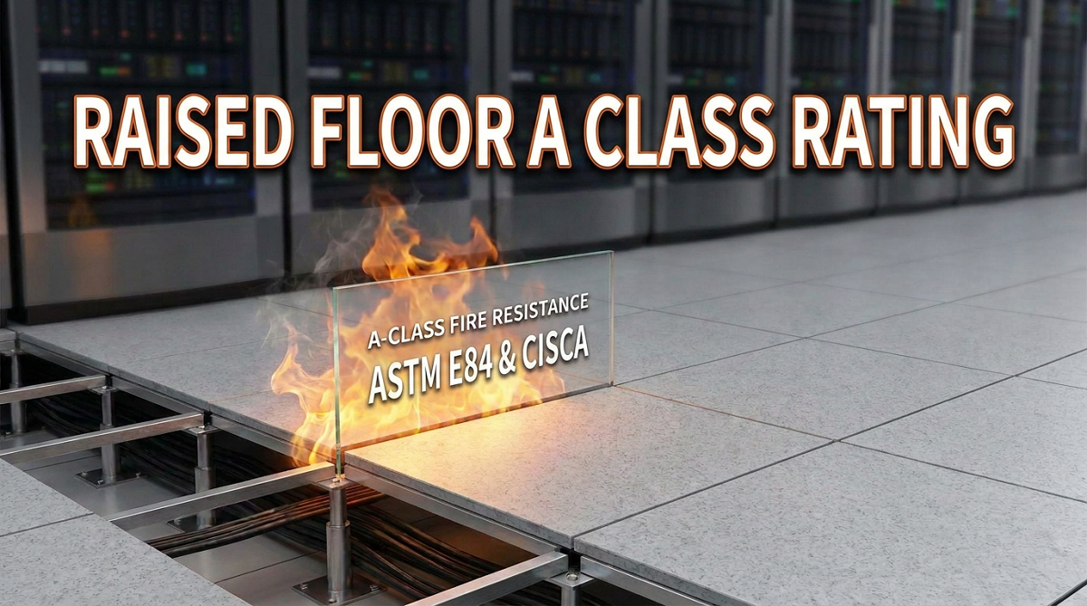 Raised Access Floor Class A Fire Rating: ASTM E84 & CISCA Standard Explained