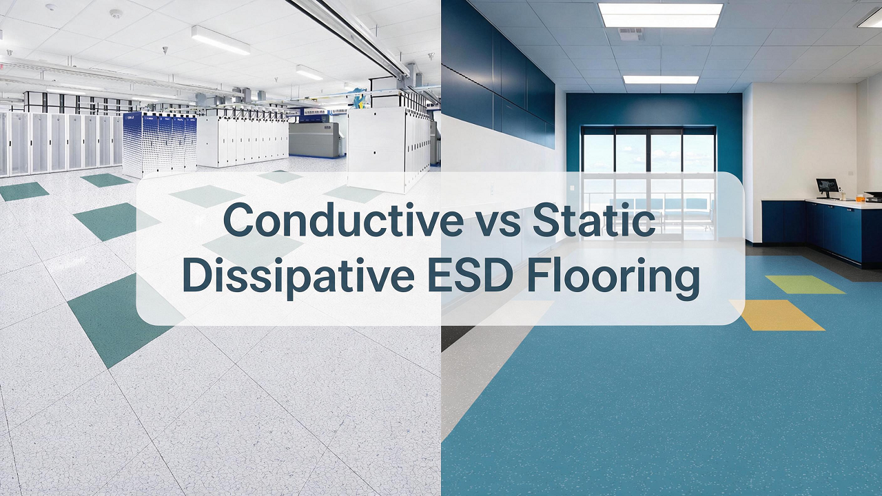 Conductive vs Static Dissipative ESD Floors: Differences & Selection Guide